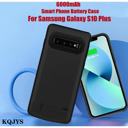 KQJYS Shockproof Battery Charger Case For Samsung Galaxy S10 Plus S10e Battery Case Backup Power Back Battery Charging Cover