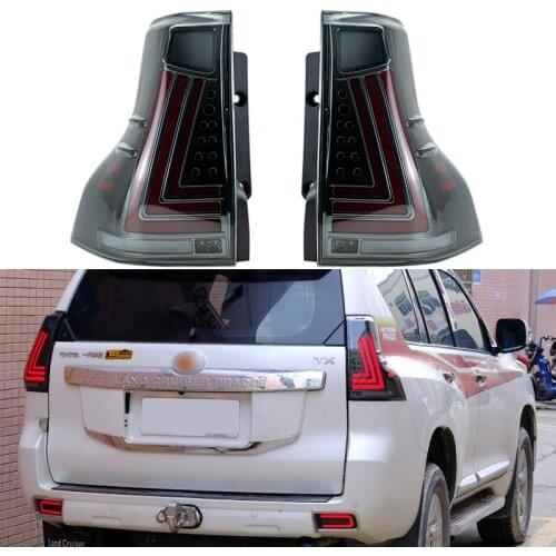 Tail Light Taillights for Toyota Land Cruiser Prado 2010-2020 Trailer Rear Lights Led Stop Signal for Car Fog Brake Lamp Reverse