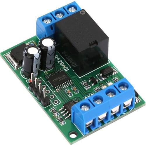 12V 1 Channel RS485 RTU Serial Port Multi-function Relay Module PLC Controller