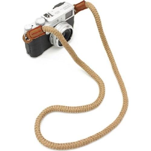 2019 hot Camera Elegant Cotton Tape Strap Neck Shoulder Carrying Universal Belt 75/100cm For Leica Canon Nikon Digital Camera