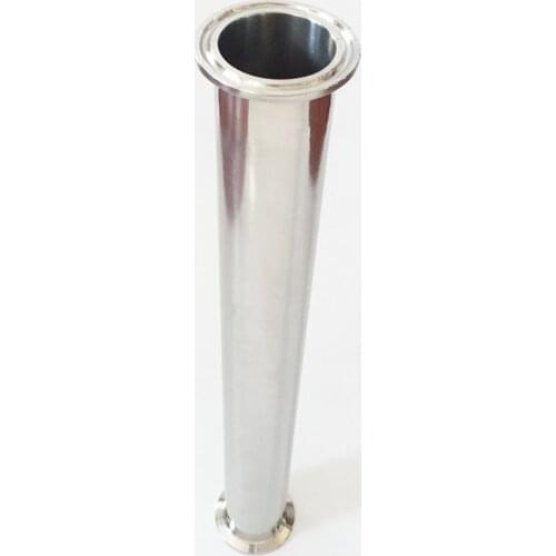 3"(76mm)OD91 Sanitary Tri Clover Spool Tube/Pipe Length 12"(300mm)Tri Clamp Pipe Thickness 2mm