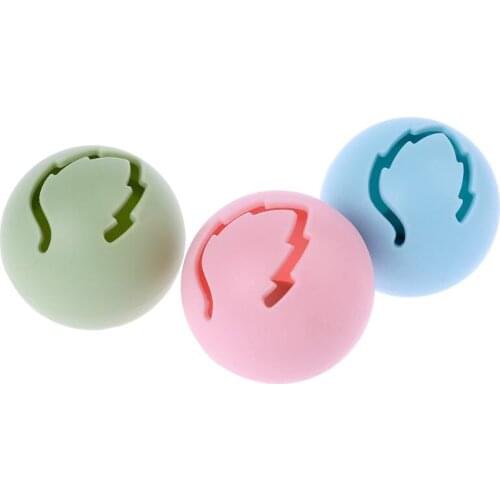 3Pcs/Set Cat Flash Light Ball Catnip Bell Ball Interactive Kitten Exercise Toys