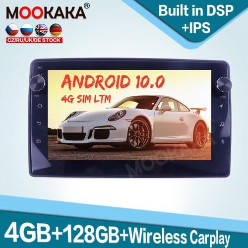 128GB Carplay Android 10 Car Multimedia Player for Audi A4 Auto Radio GPS Navigation Audio Stereo Head Unit DSP