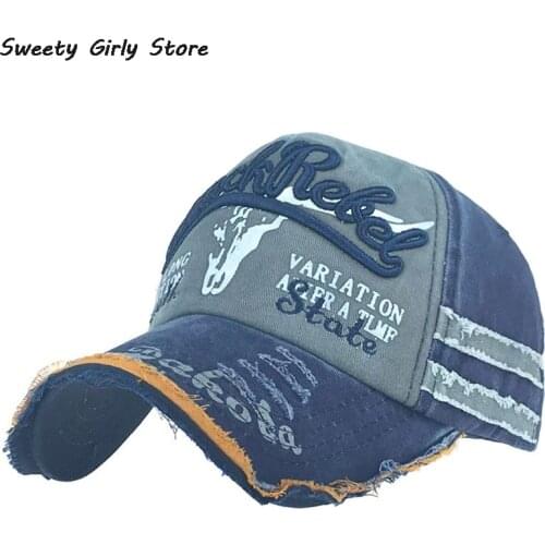 Jeans Baseball Cap Women Men Embroidery Snapback Hat Casual Gorras Hip Hop Caps Vintage Fashion Casquette Sun Visors Unisex