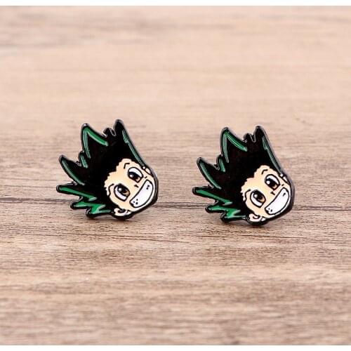 BG1132 Anime Hunter Anime Stainless Steel Earrings Cartoon Earring For Women Girls Cosplay Accessories Fashion Jewelry
