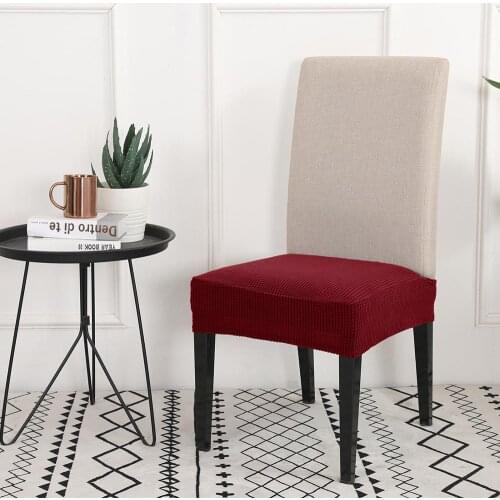 Stretch chair cover Waterproof chair seat cover Spandex seat cover restaurant dining room banquet Chair protector Removable