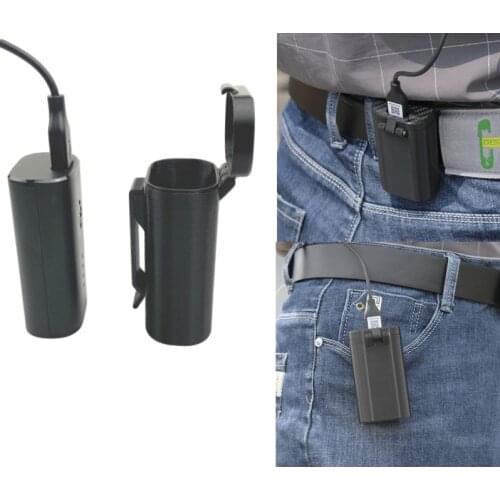 For DJI FPV Flight Glasses V2 Battery Storage Box Belt Clip Hook Belt Buckle Shell Protective Shell VR Glasses Accessories