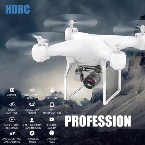 HDRC H12 Drone 4K Remote Controlled Electronic Camera, Folded And Placed As A High Definition Quadrotor Gift