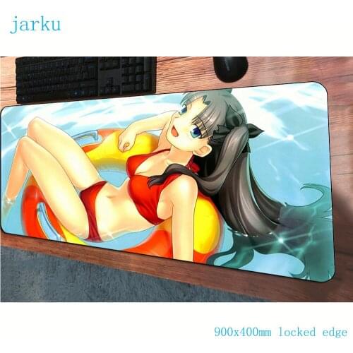 Fate Stay Night mats 900x400MM Adorable gaming mouse pad keyboard mousepad Colourful pc notebook gamer accessories padmouse mat