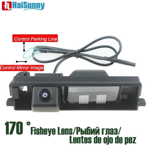 170 degree Rear View Camera Fisheye lens Starlight Night Vision No Parking Line For Toyota Rav4 2001 - 2008 2009 2010 2011 2012