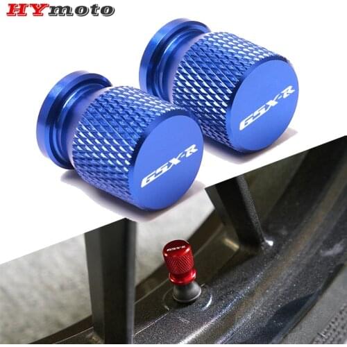 Motorcycle Valve Dustproof Cap CNC Accessories Tyre Air Port Cover For Suzuki GSX-R GSXR 600 750 1000 K1 K2 K3 K4 K5 K6 K7 K8 K9