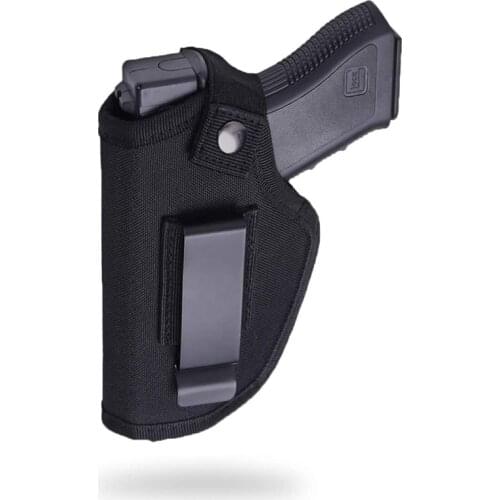 Concealed Carry Holster Tactical Gun Holster Belt Metal Clip Airsoft Gun Bag For Glock 23 36 39 42 43 IWB OWB Handguns Holster