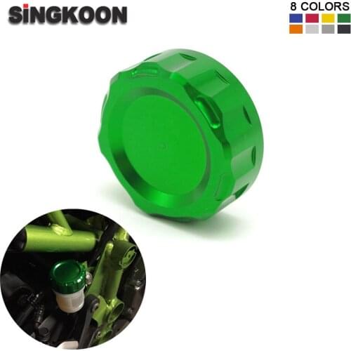 For Aprilia STREET TRIPLE 20072008 2009 2010-2017 Motorcycle Front Rear Brake Master Cylinder Fluid Reservoir Cover Cap 8 Colors