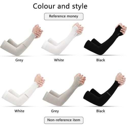 2pcs Arm Sleeves Summer Sun UV Protection Mens Sleeves Sport Gloves Sun Protection UV Cover Cycling Arm Cover Warmers for Women