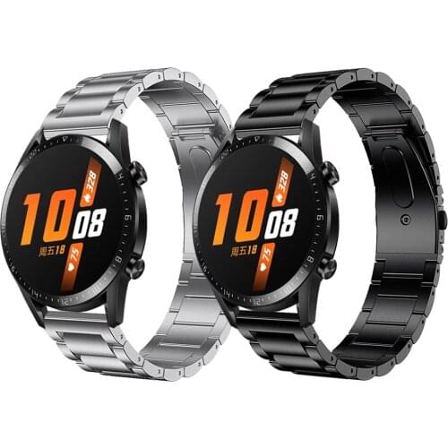 Strap For Huawei Watch GT2 46mm band for Watch GT2 Pro GT2 Pro & Magic Watch bands Metal Stainless steel clasp Bracelet