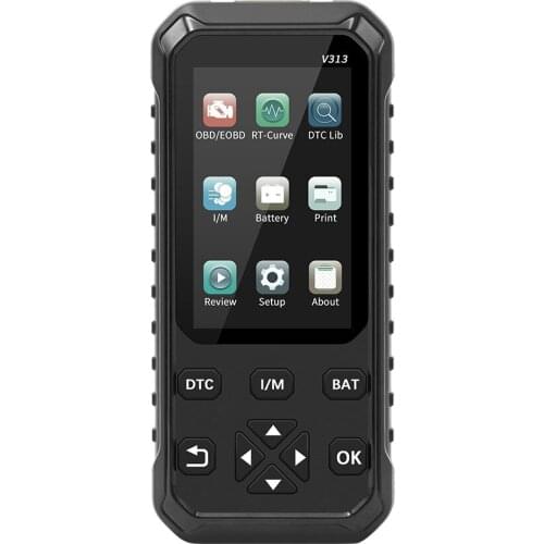 V313 Code Reader Scan for 12V Car Battery Tester 2in1 OBD OBD2 Car Diagnostic Auto Tool ODB2 Car OBD Code Reader Tool