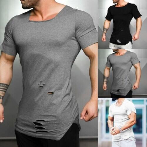 Мужские модные футболки Urkutoba China At AliExpress