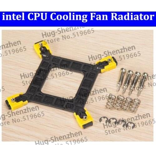 High Quality CPU Cooling fan radiator for intel ,CPU Fan bracket with Screw spring backplate base