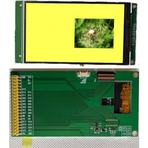 4.0 inch 40PIN HD 24Bit 16.7M TFT LCD Color Screen LTDC with Adapter Board NT35510 Controller 800*480 RGB888