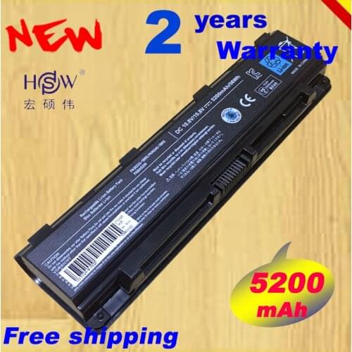 HSW 6CELLS battery for Satellite C805 C805D C840 C840D C845 C845D C850 C850D C855 C855D C870 C870D C875 C875D PA5024 bateria