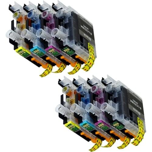 8pcs LC233 compatible ink cartridge For brother LC 233 DCP-J562DW DCP-4120DW MFC-J480DW MFC-J4620DW ink cartridge LC233 full ink