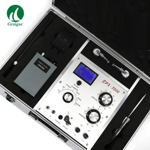 EPX7500 Underground Metal Detector EPX-7500 Deep Depth Long Range Metal Detector 50m