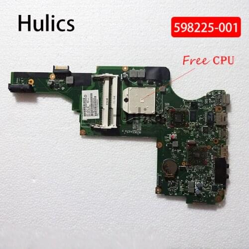 Hulics Original 598225-001 FOR HP Pavilion DV5-2000 AMD Laptop Motherboard DDR3 free CPU