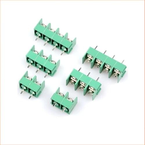 10PCS Barrier Terminal Block KF8500 2/3/4P Soldering Circuit Board Connector 8.5mm Connecting Terminal 300V 20A