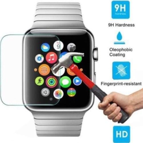 2PCS For Apple Watch Glass Screen Protector Tempered Glass Protection for i watch 1 2 44mm 38mm 42mm 40mm Cristal Protector