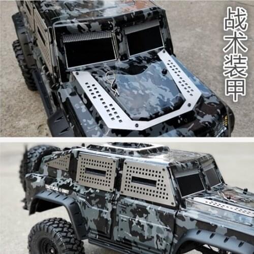 Hull armor shell protection plate for new 1/10 traxxas trx4 t4 Tactical Unit Body Camouflage car shell
