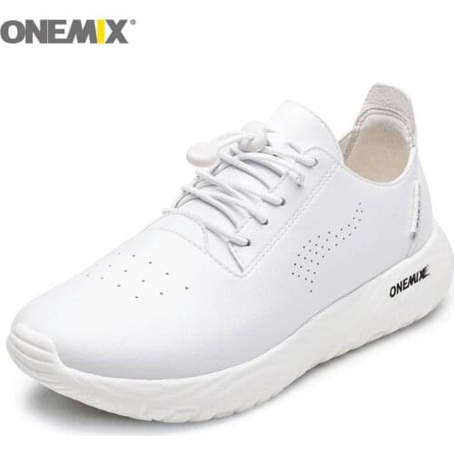 ONEMIX Men Running Shoes for Women Microfiber Leather Designer Trail Waterproof Sport Shoes Men Outdoor Jogging Walking Male