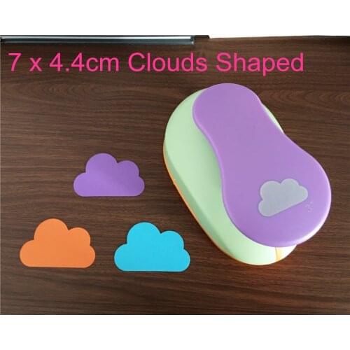 Big size Cloud EVA foam puncher paper cutter for greeting card handmade DIY craft punch furador scrapbook Clouds hole punch