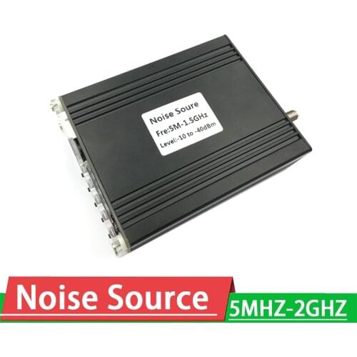 5M TO 2GHZ RF noise signal source Signal generator Spectrum analyzer tracking source Shielded for Ham Radio amplifier filter