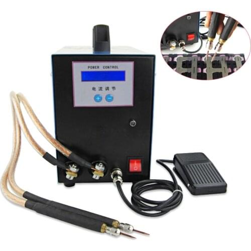 18650 battery spot welder Electric car spot welding with LED display Handheld welding machine 220V 110V High-power spot welding