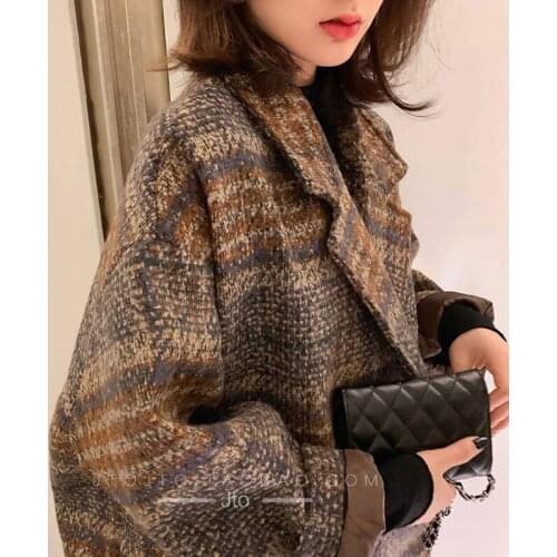Unimmye Women's Plaid Coats