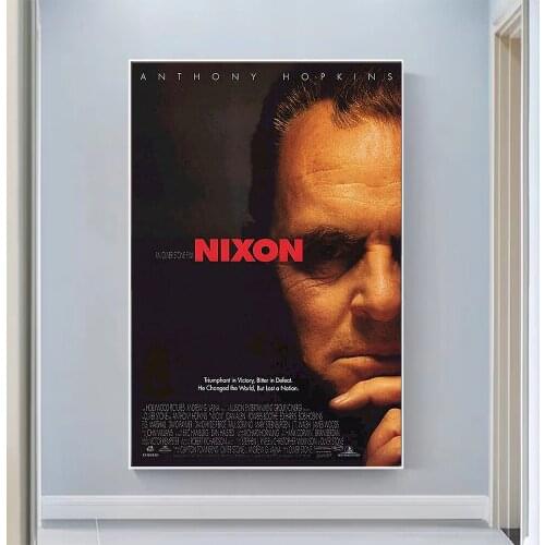 V0660 Nixon Vintage Classic Movie Wall Silk Cloth HD Poster Art Home Decoration Gift