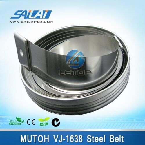 High quality! eco solvent mutoh valuejet 1638 printer steel belt