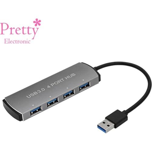 High Speed 4 Ports USB 3.0 HUB Adapter With Cable Hub Socket Pattern Splitter for Tablet Laptop PC Desktop Accessories