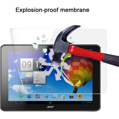 Explosion-proof Nano soft film For Acer Iconia Tab A510 A510 10.1" with cleaning cloth Anit-shatter screen protector films