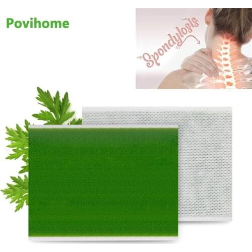 10PCS Neck Pain Plaster Herbal Wormwood Extract Knee Joint Ache Pain Relieving Rheumatoid Arthritis Self Heating Medical Patch