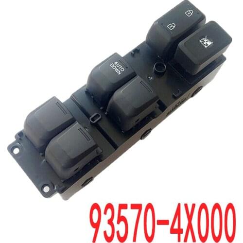 93570-4X000 Power Window Master Control Switch Left For K2 LHD 2011-2017 935704X000 Electric window main switch assembly