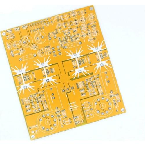 Free ship Beautiful single ended charm HV-6-TA tube transistor amplifier --PCB