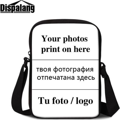 Brand Designer Heat Press Transfer Mini Messenger Bags For Women Custom Logo Sublimation Printing Small Crossbody Shoulder Bag