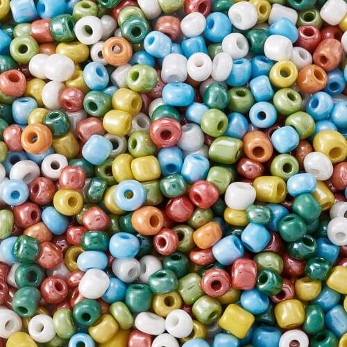 100g 2mm 3mm 4mm Solid Color Austria Crystal Glass Seed Beads Charm Seedbeads Rondelle Spacer for DIY Bracelet Necklace Jewelry