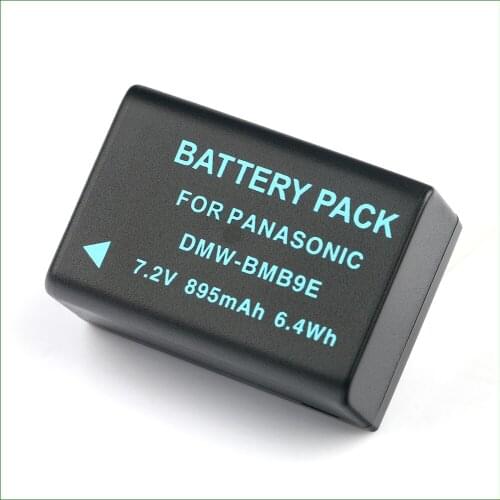 DMW-BMB9 BMB9PP Camera Battery for Panasonic DMC-FZ40 FZ45 FZ47 FZ48 FZ60 FZ70 DMC-FZ72 FZ100 FZ150 DC-FZ80 FZ85 FZ81 FZ82 FZ83