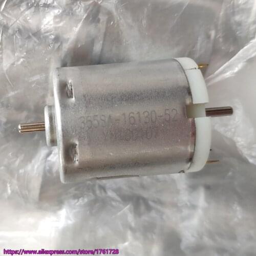 Double output shaft 365 DC motor diameter 28mm DC12V~18V strong magnet carbon brush DC motor