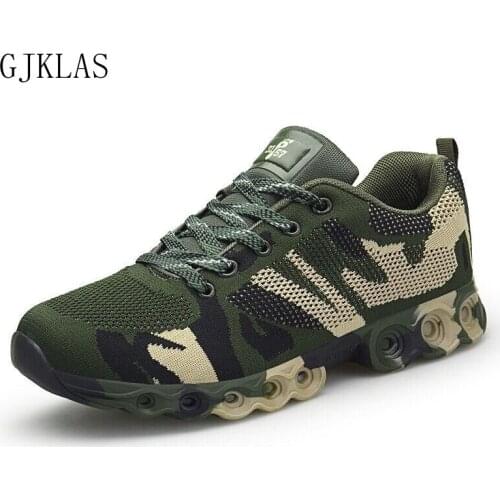 Unisex Camouflage Trainers Men Sneakers Breathable Mesh Outdoor Casual Fashion Sports Shoes for Male Wear Running Sneakers Men