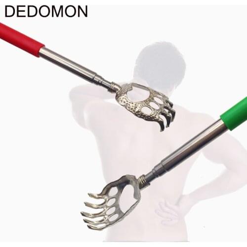 Back Massager Scratcher Telescopic Scratching Backscratcher Kit Back Scraper Anti Itch Self Massager Bear Claw Extender Hackle