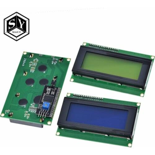 1PCS LCD2004+I2C 2004 20x4 2004A blue screen HD44780 Character LCD /w IIC/I2C Serial Interface Adapter Module For Arduino Module