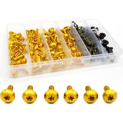 Motocycle accessories Moto Full Fairing Bolt Kits For honda nc750x cbr 1100 xx x4 goldwing 1800 dax bros 160 cbf 600 pcx 150